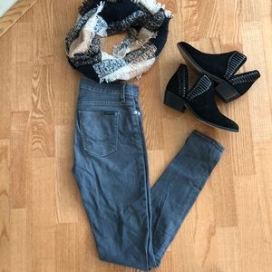 Hudson skinny jeans - gray